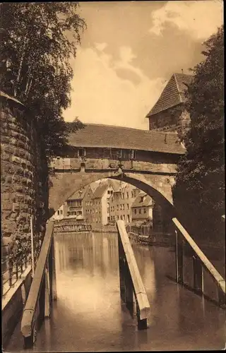 Ak Nürnberg in Mittelfranken, Mauerpartie am Kassemattentor