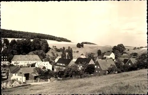 Ak Cunnersdorf Gohrisch in Sachsen, Ortsansicht