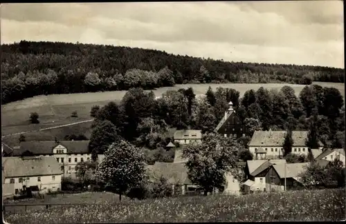 Ak Cunnersdorf Gohrisch in Sachsen, Ortsansicht