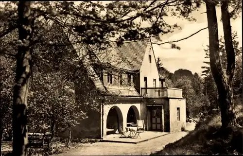 Ak Reinhardtsdorf Schöna in Sachsen, Fremdenheim Kuckuckswinkel