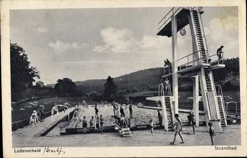 Ak Lüdenscheid, Strandbad