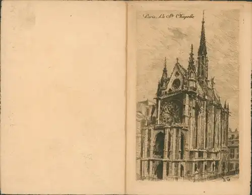 Klapp Künstler Ak Paris I Ile de la Cité, Sainte Chapelle