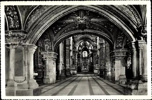 Ak Porto Portugal, Igreja S. Francisco, Arco e Nave central
