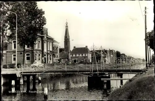 Ak Wildervank Groningen Niederlande, Raadhuisstraat