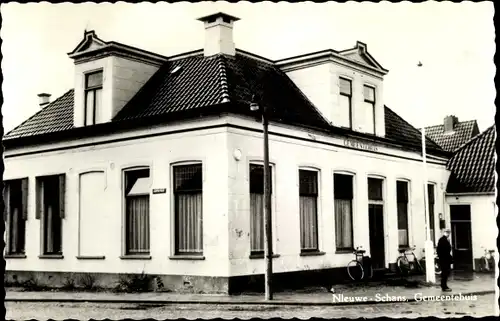 Ak Nieuweschans Nieuwe Schans Groningen Niederlande, Gemeentehuis