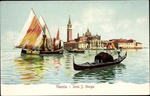 Ak Venezia Venedig Veneto, Isola S. Giorgio