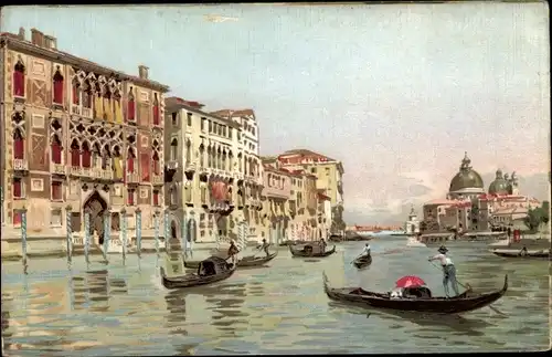 Ak Venezia Venedig Veneto, Canal Grande, Palazzo Pronchetti