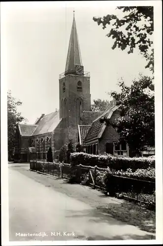 Ak Maartensdijk Utrecht Niederlande, N.H. Kerk