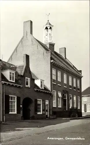 Ak Amerongen Utrecht Niederlande, Gemeentehuis