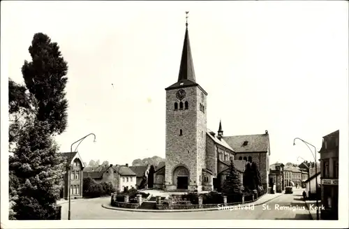 Ak Simpelveld Limburg Niederlande, St. Remigius Kerk
