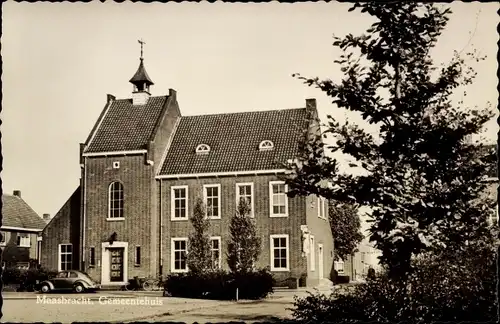 Ak Maasbracht Limburg Niederlande, Gemeentehuis