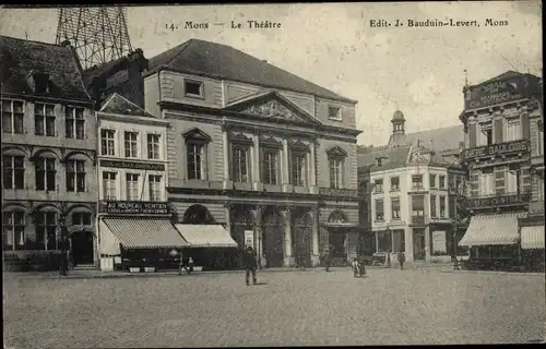 Ak Mons Wallonien Hennegau, Le Théâtre