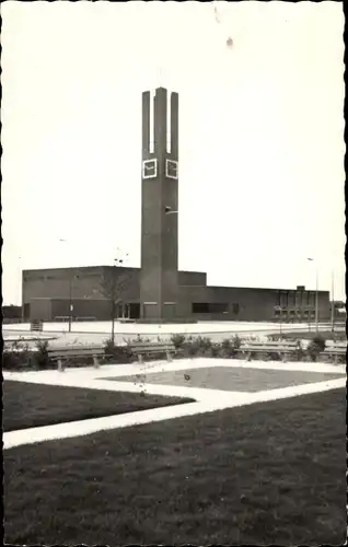 Ak Dronten Flevoland Niederlande, Ned. Herv. Kerk