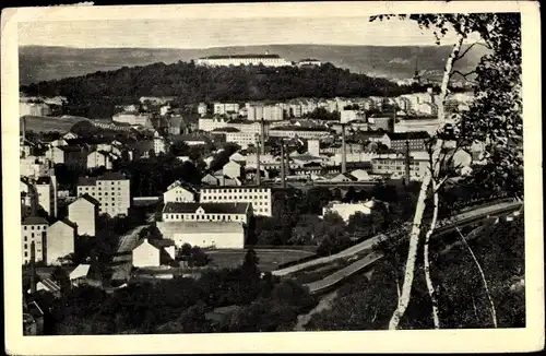 Ak Brno Brünn Südmähren, Gesamtansicht des Ortes, Panorama