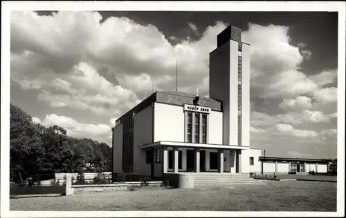 Ak Dobruška Gutenfeld Region Königgrätz, Husuv sbor cirkve csi