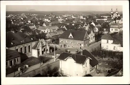 Ak Zlonice Městys in Mittelböhmen, Ortsübersicht