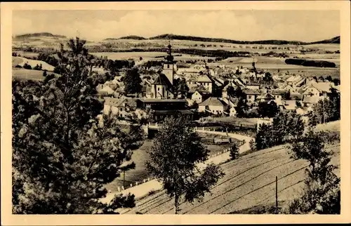 Ak Kaplice Kaplitz Südböhmen, Totalansicht