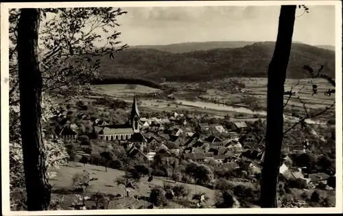 Ak Gailingen am Hochrhein, Gesamtansicht