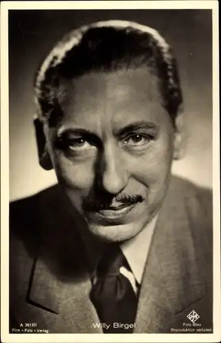 Ak Schauspieler Willy Birgel, Portrait