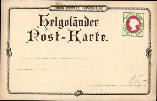 Litho Helgoländer Postkarte, Dampfer Freia, Reederei Braeunlich, Hummer