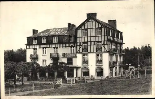 Ak Spa Wallonien Lüttich, Hôtel Spaloumont