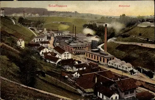 Ak Schaffhausen am Rhein Schweiz, Partie im Mühlethal