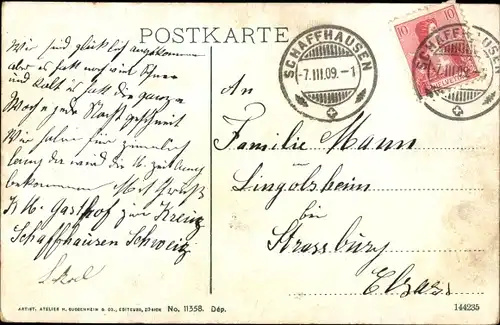 Ak Schaffhausen am Rhein Schweiz, Partie im Mühlethal