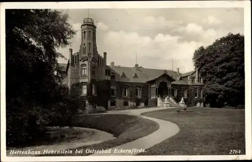 Ak Ostseebad Eckernförde, Herrenhaus Hohenstein