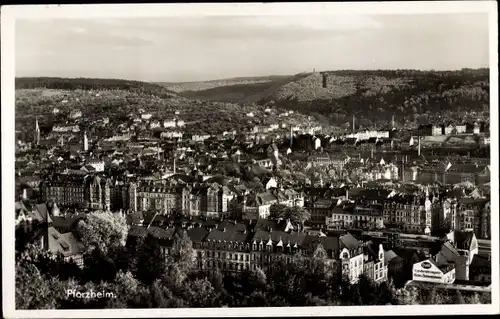 Ak Pforzheim im Schwarzwald, Totale