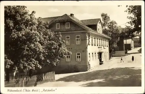 Ak Möhrenbach Ilmenau in Thüringen, Ratskeller