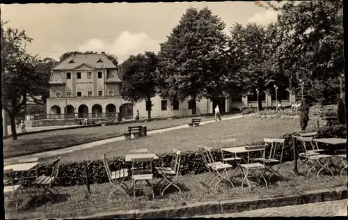 Ak Hartha Hintergersdorf Tharandt im Erzgebirge, Anlagen am Kurhaus