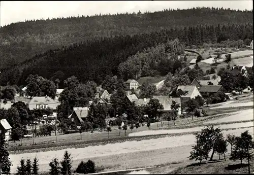 Ak Hetzdorf Halsbrücke in Sachsen, Tharandter Wald, Panorama