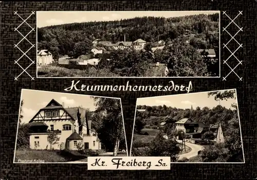 Ak Krummenhennersdorf Halsbrücke in Sachsen, Pastoral Kolleg, Panorama