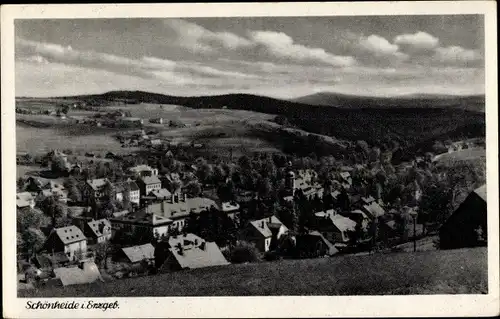 Ak Schönheide im Erzgebirge Sachsen, Panorama