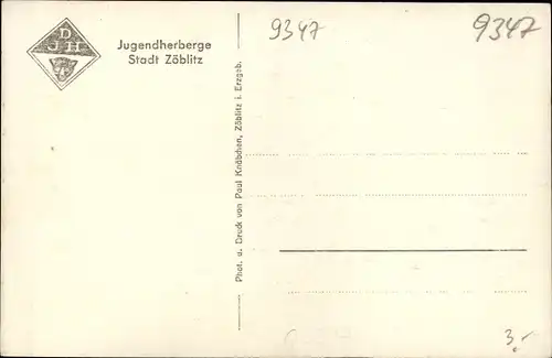 Ak Zöblitz Marienberg im Erzgebirge Sachsen, Partie an der Jugendherberge DJH , Kinder