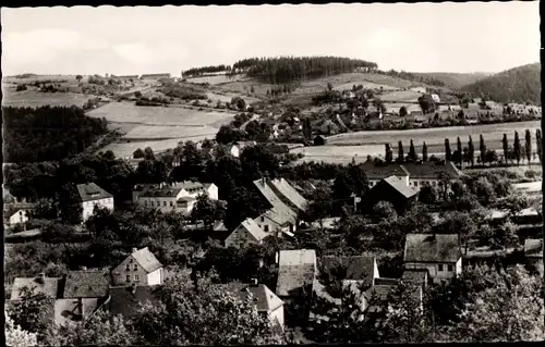 Ak Zschopau im Erzgebirge Sachsen, Teilansicht