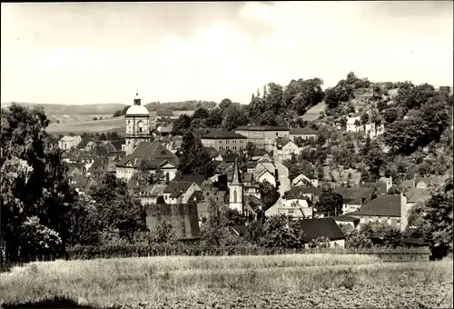 Ak Lößnitz Lössnitz im Erzgebirge, Panorama