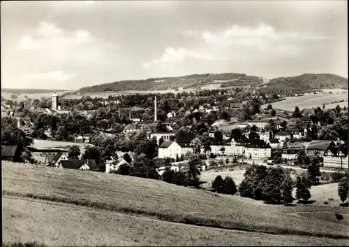 Ak Lößnitz Lössnitz im Erzgebirge, Panorama