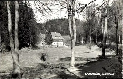 Ak Hohnstein Sächsische Schweiz, Grundmühle