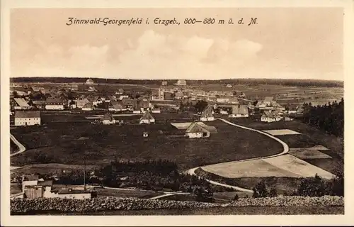 Ak Zinnwald Georgenfeld Altenberg im Erzgebirge, Panorama