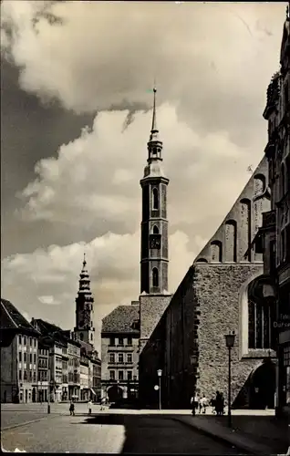 Ak Görlitz in der Lausitz, Leninplatz