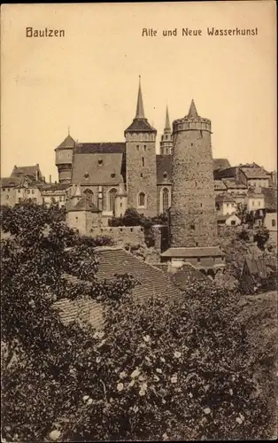 Ak Bautzen in der Oberlausitz, Alte und Neue Wasserkunst