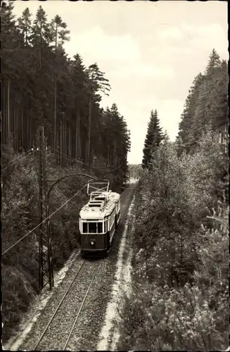 Ak Friedrichroda im Thüringer Wald, Thüringer Waldbahn, Bergbahn