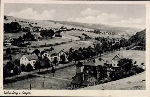 Ak Rechenberg Bienenmühle Erzgebirge, Totalansicht
