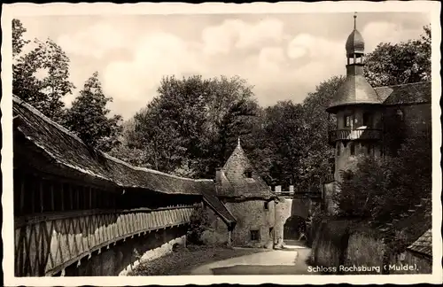 Ak Rochsburg Lunzenau in Sachsen, Schloss Rochsburg