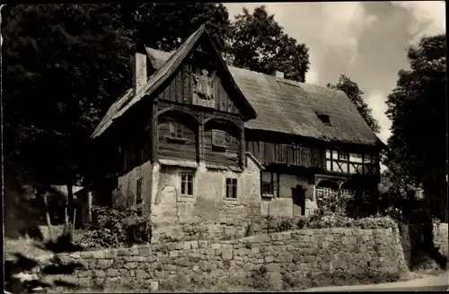 Ak Neusalza Spremberg in Sachsen, Reiterhaus, Umgebindehaus