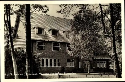 Ak Ulvenhout Nordbrabant Niederlande, Vacantie Kinderhuis Rotterdam