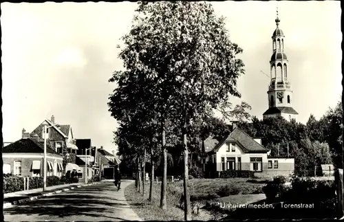 Ak Uithuizermeeden Groningen, Torenstraat