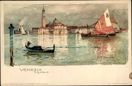 Künstler Ak Wielandt, Manuel, Venezia Venedig Veneto, S. Giorgio