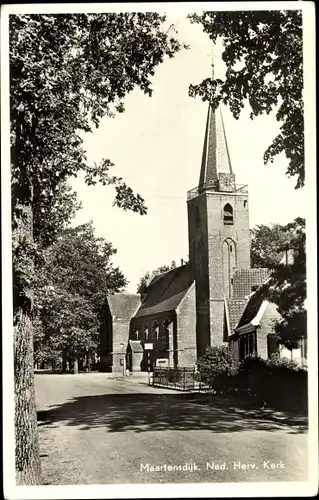 Ak Maartensdijk Utrecht Niederlande, Ned. Herv. Kerk